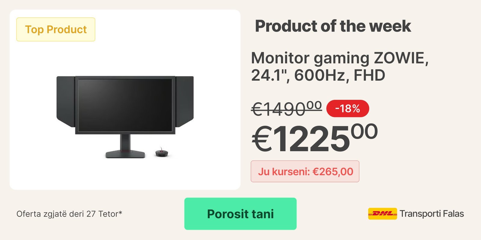 monitor product of the week-foleja